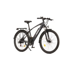 Bicicleta Eléctrica Nilox X7 Plus Negro, Gris Aluminio 27.5" 23 Kg Litio