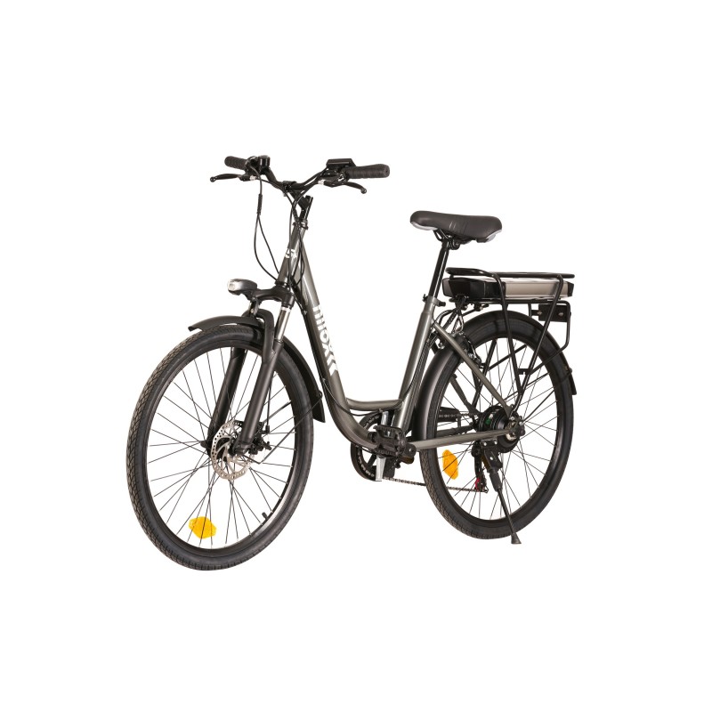 Bicicleta Eléctrica Nilox J5 Plus Negro, Gris Acer 26" 22 Kg Litio