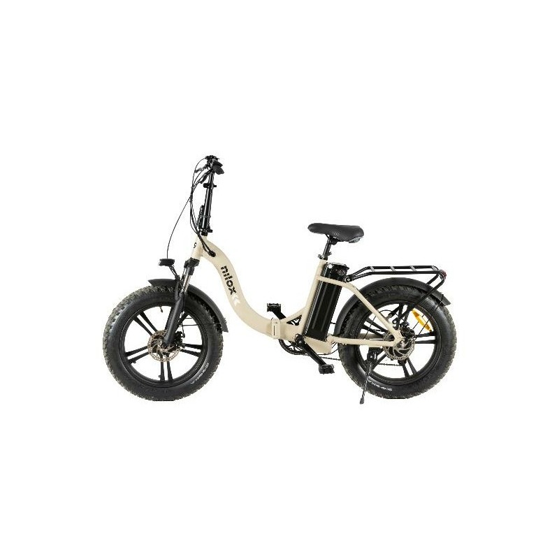 Bicicleta Eléctrica Nilox Ebike X9 Negro, Arena 20" Litio