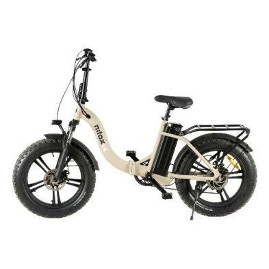 Bicicleta Eléctrica Nilox Ebike X9 Negro, Arena 20" Litio