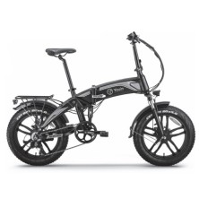 Bicicleta Eléctrica Youin Bk1400Rnegro, Rojo 20" 34 Kg