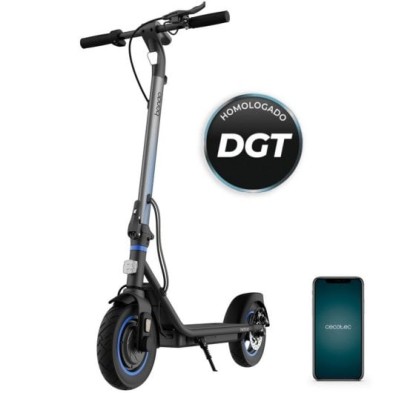 Cecotec Bongo D20 XL Connected Negro, Azul, Gris 25 kmh 5 Ah