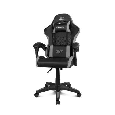 Silla Gaming Drift Dr35Bg  De Pc Asiento Acolchado Negro, Gris