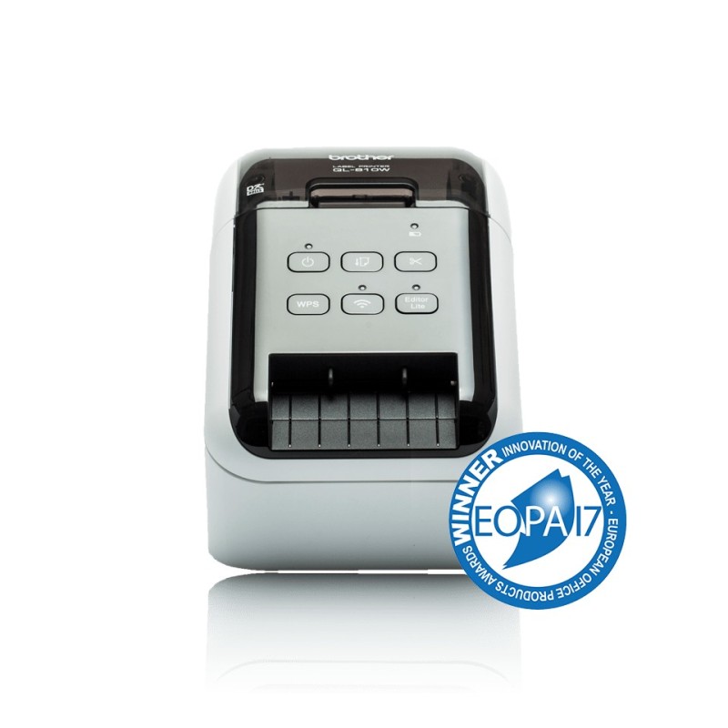 Impresora Brother Ql-810W  De Etiquetas Térmica Directa Color 300 X 600 Dpi 176 Mm/S Inalámbrico Y Alámbrico Dk Wifi