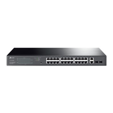 Switch Tp-Link Tl-Sg1428Pe  Gestionado L2 Gigabit Ethernet 10/100/1000 Energía Sobre Ethernet Poe 1U Negro