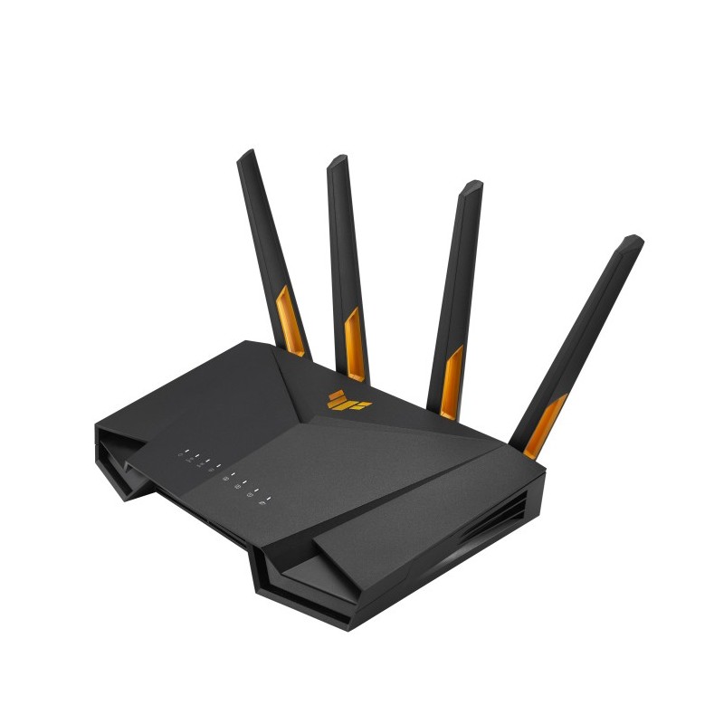 Router Asus Tuf Gaming Ax3000 V2  Inalámbrico Gigabit Ethernet Doble Banda 2,4 Ghz / 5 Ghz Negro, Naranja