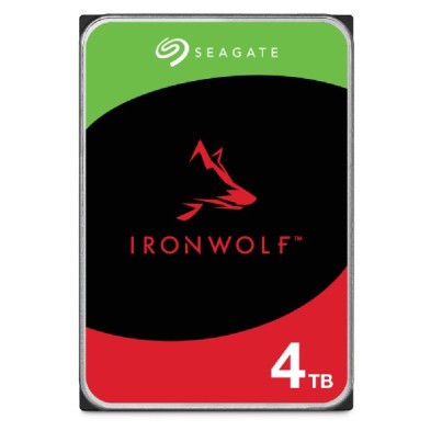 Disco Duro Seagate Ironwolf St4000Vn006  Interno 4 Tb 5400 Rpm 256 Mb 3.5" Serial Ata Iii