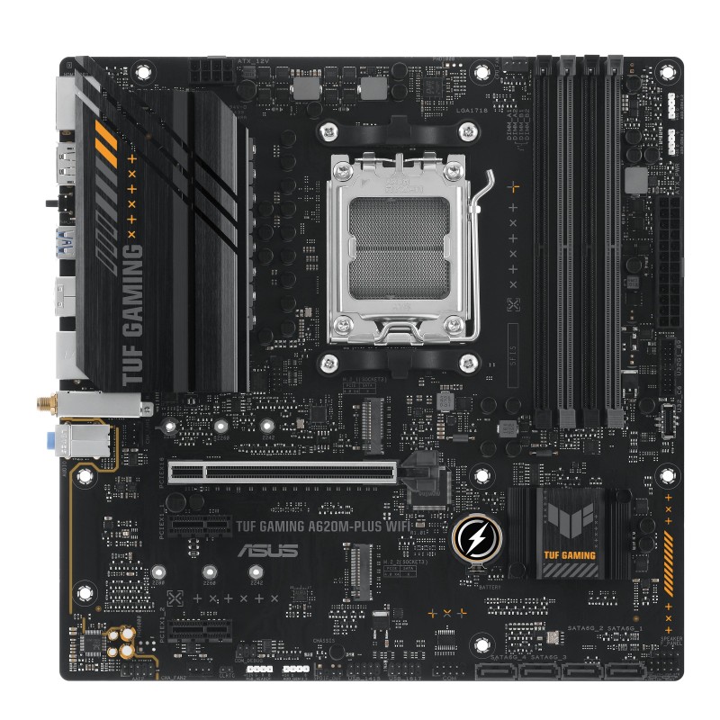 Placa Base Asus Tuf Gaming A620M-Plus Wifi Amd A620 Zócalo Am5 Micro Atx