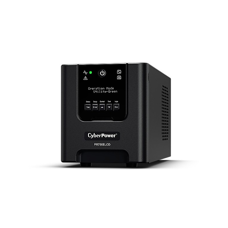 Sai Cyberpower Pr750Elcd  Línea Interactiva 0,75 Kva 675 W 6 Salidas Ac