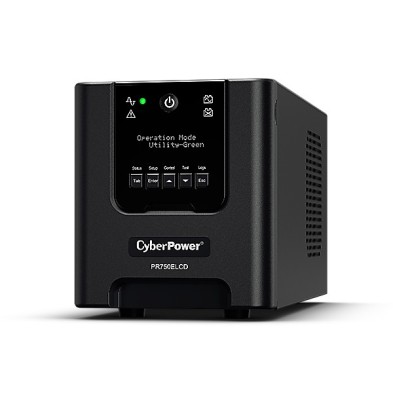 Sai Cyberpower Pr750Elcd  Línea Interactiva 0,75 Kva 675 W 6 Salidas Ac