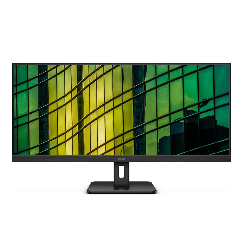 Monitor Aoc U34E2M  34" 3440 X 1440 Pixeles Wide Quad Hd Negro