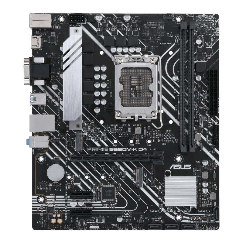 Placa Base Asus Prime B660M-K D4 Intel B660 Lga 1700 Micro Atx