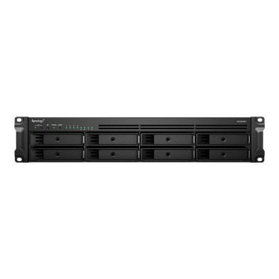 Servidor De Almacenamiento Synology Rackstation Rs1221Rp+Ryzen Embedded V1500B 4 Gb Ddr4 0 Tb Diskstation Manager Negro