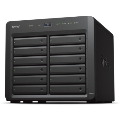 Servidor De Almacenamiento Synology Diskstation Ds2422+ Ryzen Embedded V1500B 4 Gb Ddr4 0 Tb Diskstation Manager Negro