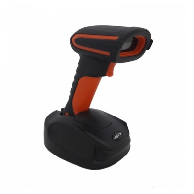 Lector De Códigos De Barras  Approx Appls17I2D Portátil 1D/2D Cmos Gris, Naranja