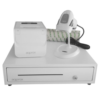 Impresora De Tickets Approx Apppospack4180Wh2D 203 X 203 Dpi Alámbrico Térmico