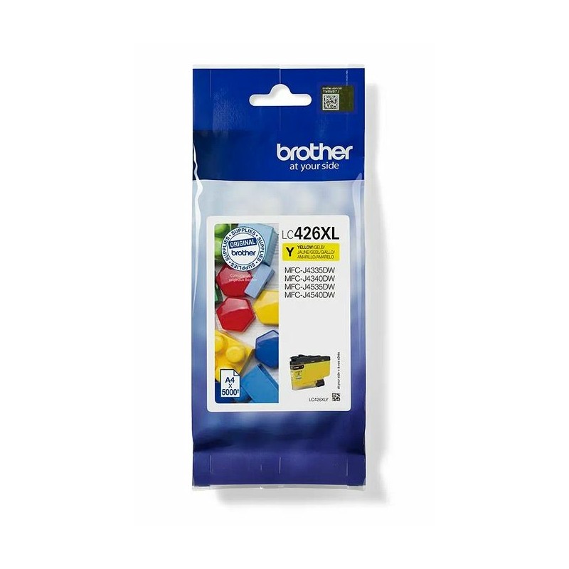 cartucho de tinta brother LC-426XLY 1 pieza(s) Original Alto rendimiento (XL) Amarillo
