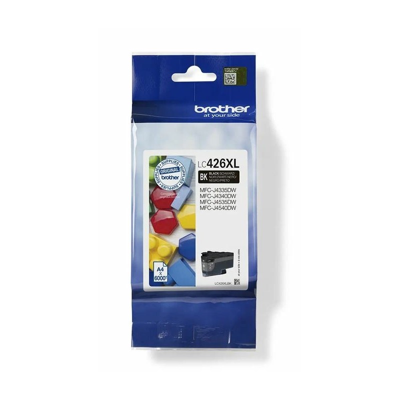 cartucho de tinta brother LC-426XLBK 1 pieza(s) Original Alto rendimiento (XL) Negro