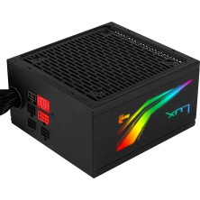 Fuente Alimentación aerocool LUXRGB650M PC Modular RGB 650W 80Plus Bronze 230V Negro