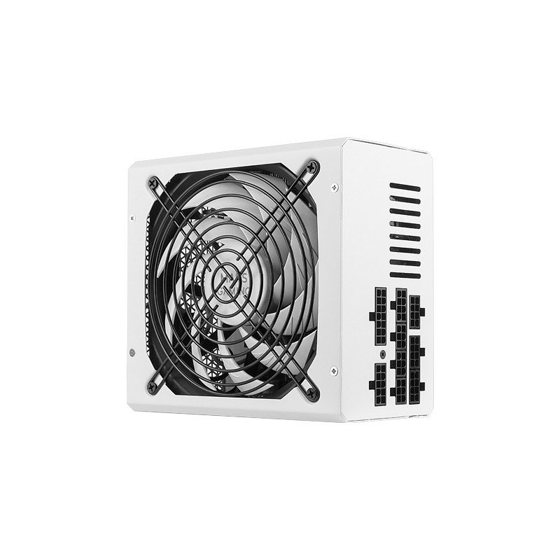 fuente de alimentación mars Gaming MPZE750M 750 W 24-pin ATX ATX Blanco