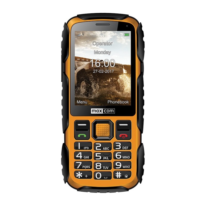 teléfono móvil MaxCom MM920Y 7,11 cm (2.8") 140 g Amarillo