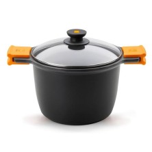 cacerola BRA A273903  4,1 L Alrededor Negro, Naranja