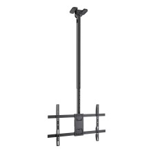 soporte de techo tooQ  para Pantallas 43"-86", Negro