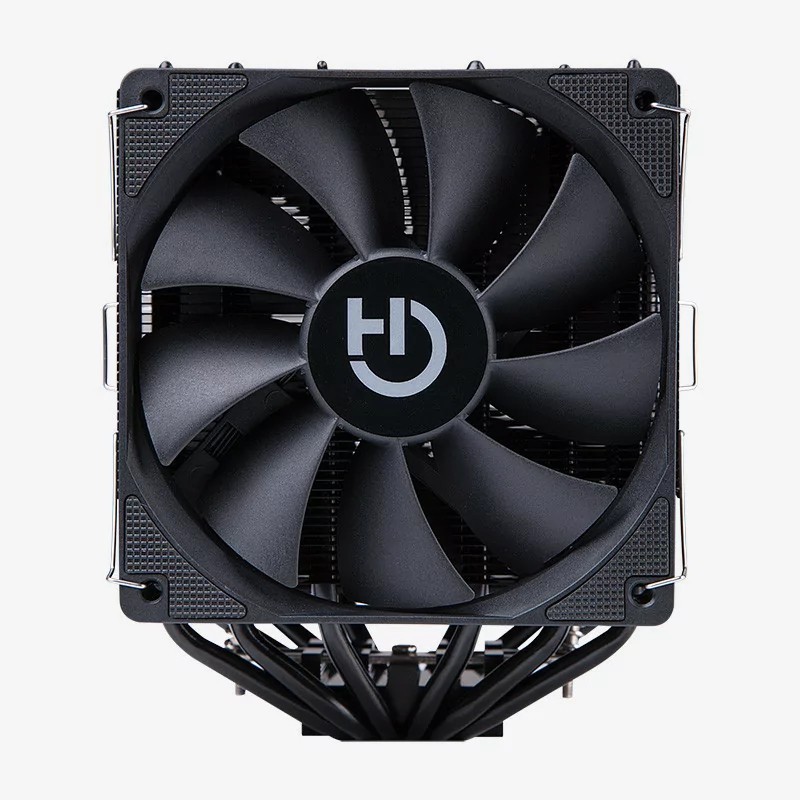 Ventilador Con Disipador Hiditec C20 PRO 12 cm Negro