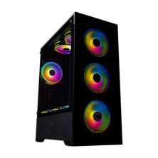 torre pc hiditec Z20 AURA Midi  Negro