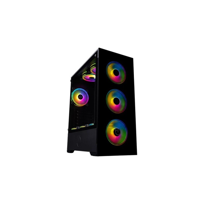 torre pc hiditec Z20 AURA Midi  Negro