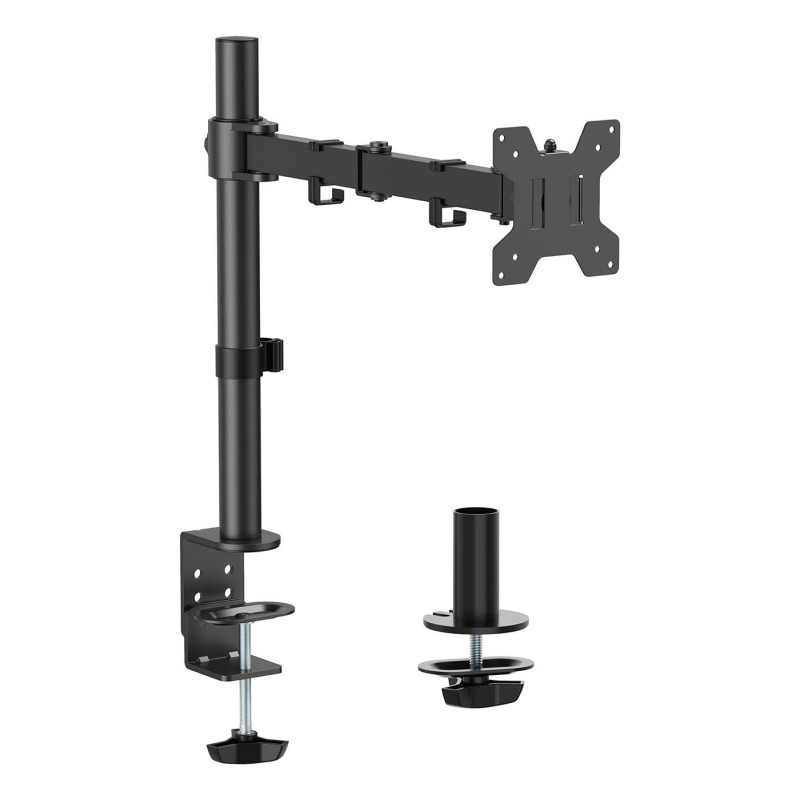 Soporte Tv/Monitor Aisens Mesa Eco Giratorio E Inclinable Para 10Kg 3 Pivotes 1 Brazos De 17-32 Negro