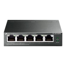 Switch Tp-Link Tl-Sg105Pe Gestionado L2 Gigabit Ethernet 10/100/1000 Energía Sobre Ethernet Poe Negro