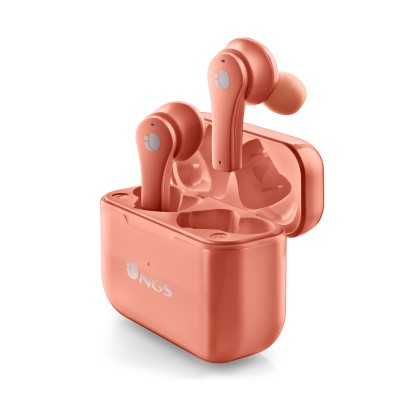 Auriculares Ngs Artica Bloom Inalámbrico Dentro De Oído Llamadas/Música Usb Tipo C Bluetooth Coral