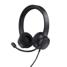 Auriculares Trust Hs-260 Alámbrico Banda Para Cuello Oficina/Centro De Llamadas Usb Tipo A Negro