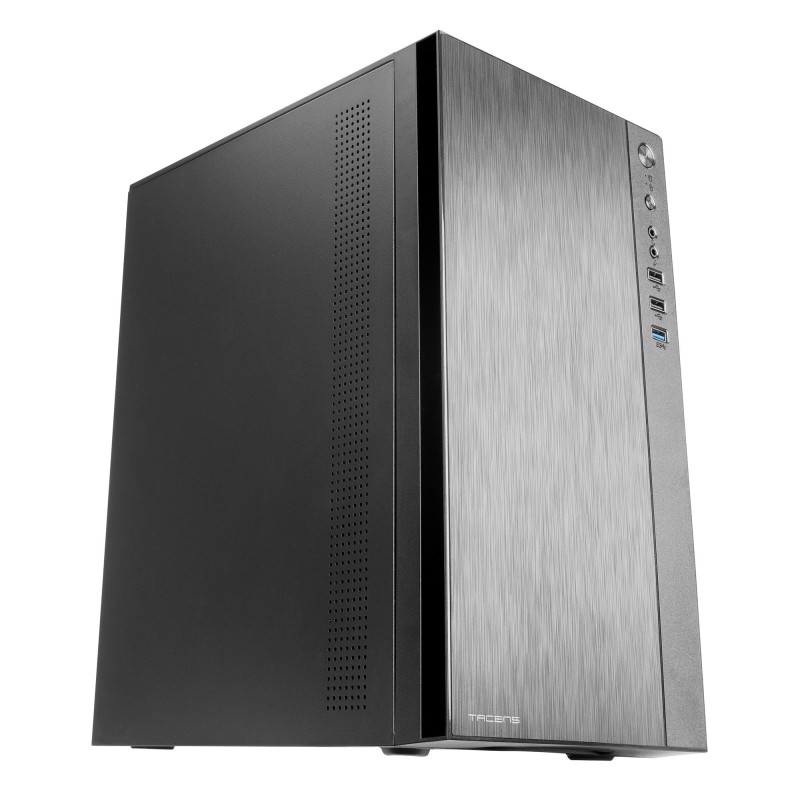 Caja Pc Tacens Anima Acx500 Mini Torre Micro Atx Ventilad Fuente Alimentación 500W Usb 3.0 Negro