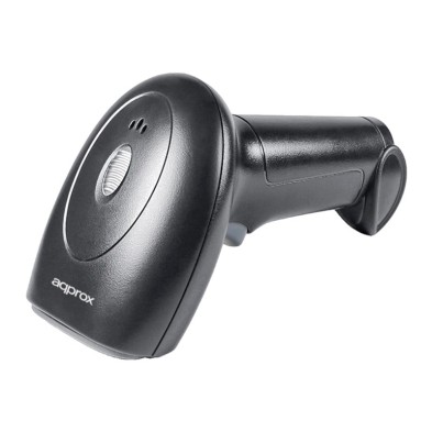 Lector De Código De Barras Approx Lector De Código De Barras Appls21Ws Portátil 1D/2D Led Negro