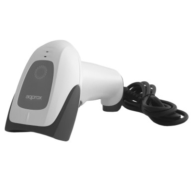 Lector De Código De Barras Approx Lector De Código De Barras Appls22Wh Portátil 1D/2D Blanco
