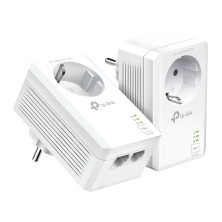 Adaptador De Red Tp-Link Tl-Pa7027P Kit Powerline 1000 Mbit/S Ethernet Blanco 2 Piezas