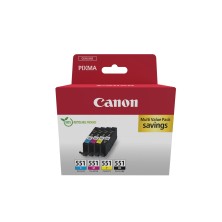 Cartucho De Tinta Canon 6509B016 4 Piezas Original Negro Cian Magenta Amarillo