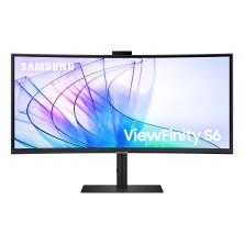 Monitor Samsung S65Vc 34" 3440 X 1440 Pixeles Ultrawide Quad Hd Lcd Negro