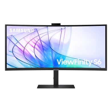 Monitor Samsung S65Vc 34" 3440 X 1440 Pixeles Ultrawide Quad Hd Lcd Negro