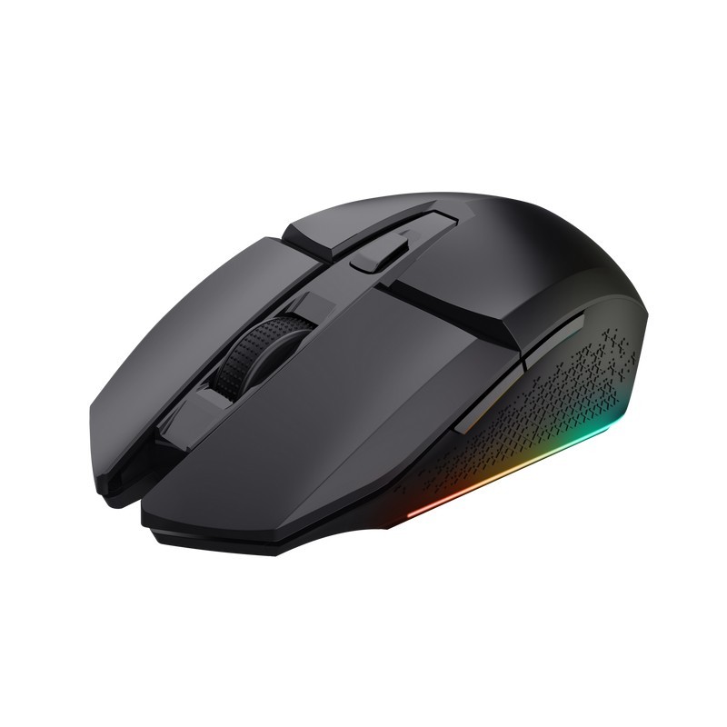 Ratón Trust Gxt 110 Felox Juego Ambidextro Rf Inalámbrico Óptico 4800 Dpi