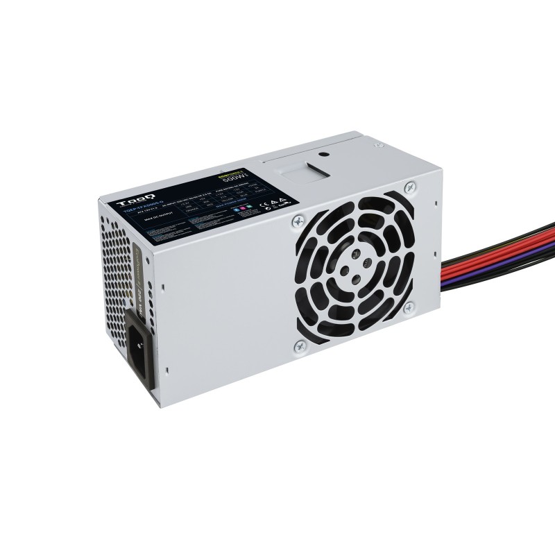 Fuente De Alimentación Tooq Ecopower Ii Tfx Oem 500 W 20+4 Pin Atx Plata