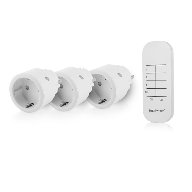 Enchufe Inteligente Smartwares Sh4-99578 2300 W Hogar Oficina Blanco