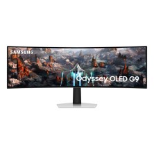 Monitor Samsung G93Sc 1 49" 5120 X 1440 Pixeles Dual Qhd Oled Plata