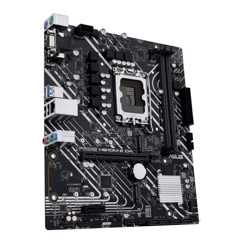 Placa Base Asus Prime H610M-E D4-Csm Intel H610 Lga 1700 Micro Atx