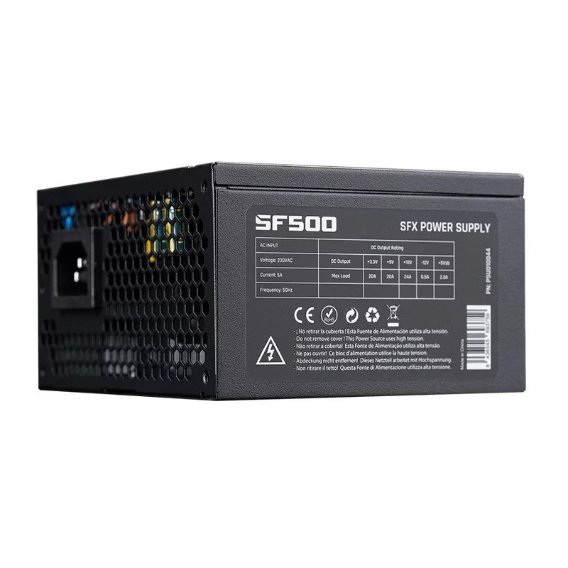 Fuente De Alimentación Hiditec Sf500 500 W 20+4 Pin Atx Sfx Negro