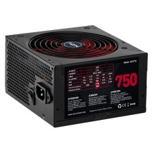 Fuente De Alimentación Nox Nxs750 750 W 20+4 Pin Atx Negro Rojo