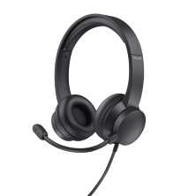 Auriculares Trust Ayda Alámbrico Diadema Llamadas/Música Negro