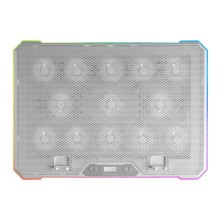 Base De Refrigeracion Mars Gaming Mnbc13W Fría 17" Blanco